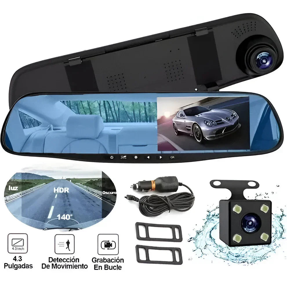 Espejo Retrovisor Inteligente. LOS ORIGINALES. 📹 🚗.