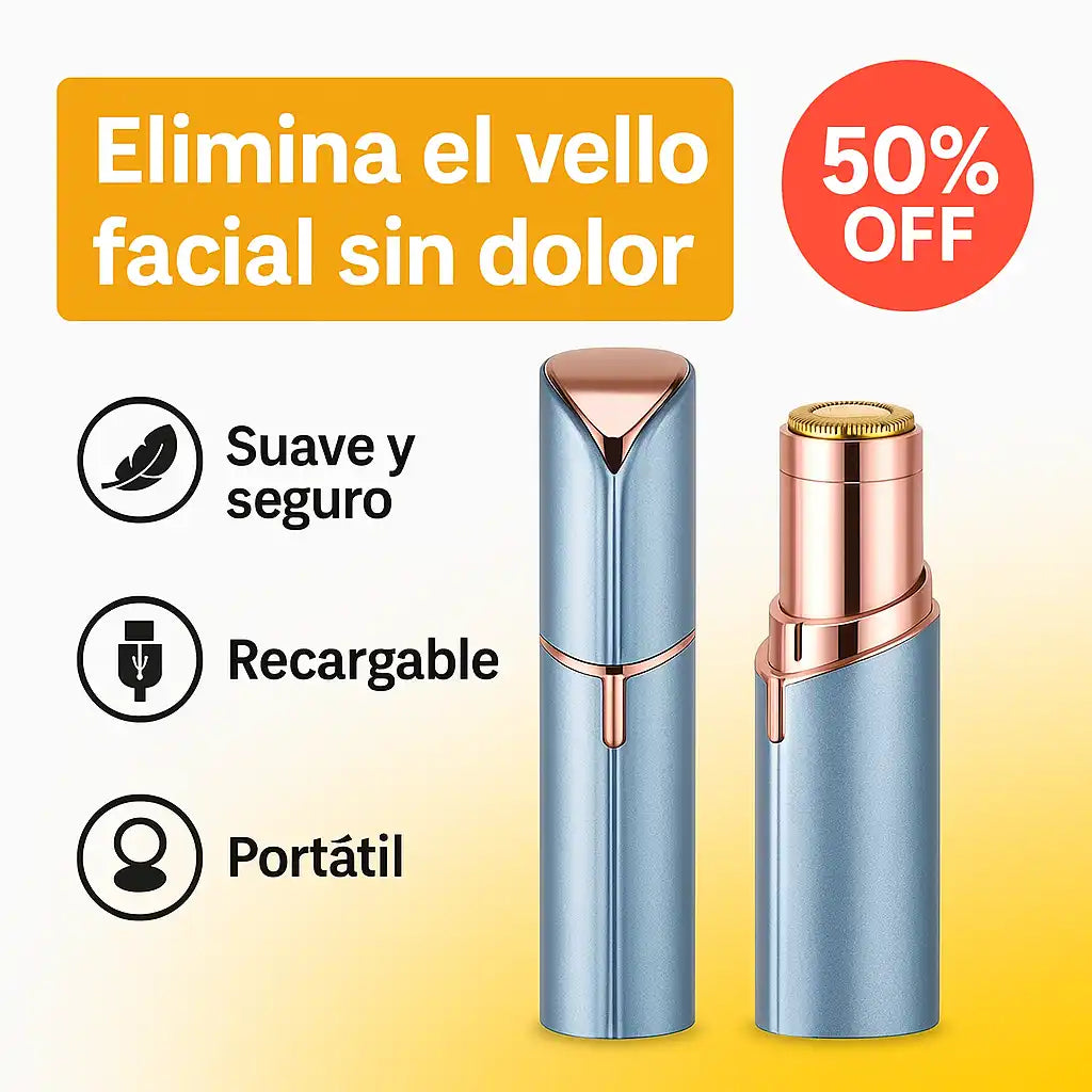 Depiladora Facial Inalábrica. Últimas unidades disponibles.